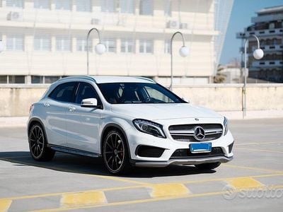 Usata Mercedes GLA45 AMG AMG 360 CV (264 kW) 2015 Bianco SUV