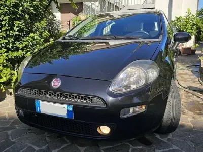 Usata Fiat Punto Lounge 69 CV (50 kW) 2016 Nero Utilitaria