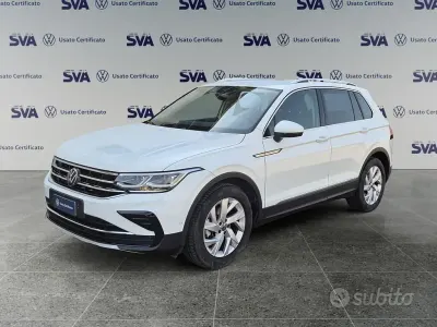 Begagnad VW Tiguan Elegance 150 HK (110 kW) 2022 Vit SUV