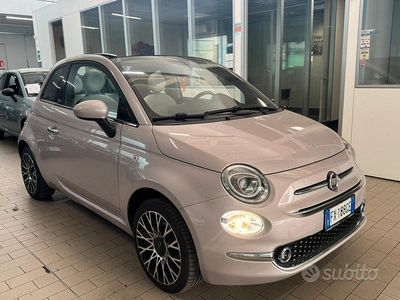 Usata Fiat 500C Lounge 69 CV (50 kW) 2019 Grigio Cabrio