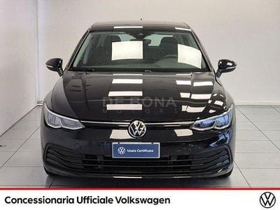 Usata VW Golf VIII Life 131 CV (96 kW) 2022 Nero Berlina