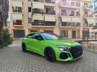 Usata Audi RS3 400 CV (294 kW) 2022 Verde Berlina