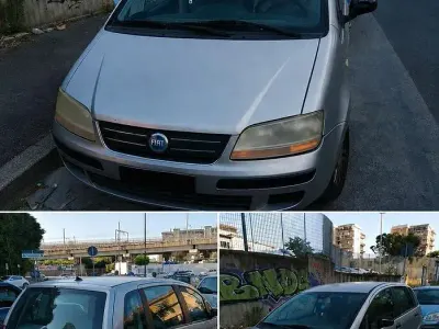 Usata Fiat Idea 70 CV (51 kW) 2004 Grigio Monovolume