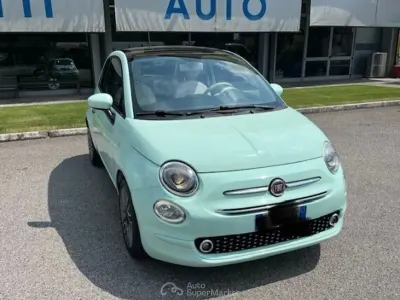 Usado Fiat 500 Lounge 69 CV (50 kW) 2018 Verde Utilitario