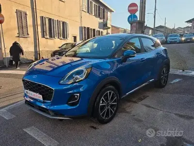 Usata Ford Puma Titanium 125 CV (91 kW) 2021 Bluazzurro SUV