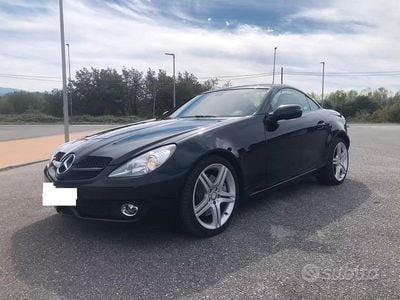 Usata Mercedes SLK200 184 CV (135 kW) 2010 Nero Cabrio