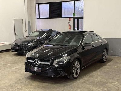 Usata Mercedes CLA200 136 CV (100 kW) 2014 Nero Berlina
