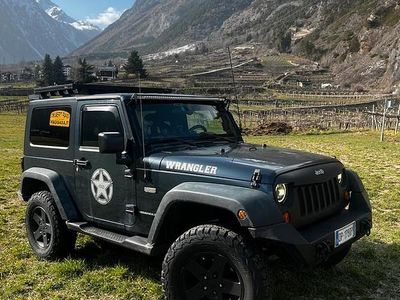 Usata Jeep Wrangler Sport 2008 Blu SUV