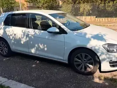 Usata VW Golf VII 110 CV (80 kW) 2016 Bianco Berlina