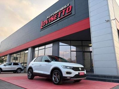 Usata VW T-Roc Advance 116 CV (85 kW) 2020 White silver SUV