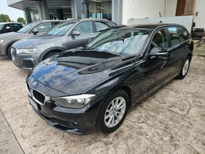 Usata BMW 318 Efficient Dynamics 143 CV (105 kW) 2015 Nero metallizzato Station wagon