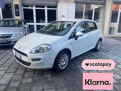 Usata Fiat Punto Lounge 75 CV (55 kW) 2014 Bianco Utilitaria