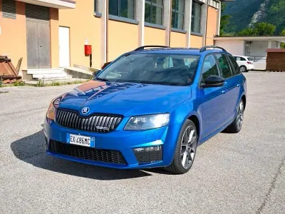 Occasion Skoda Octavia RS 184 ch (135 kW) 2014 Bleue Break