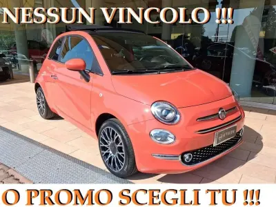 Usata Fiat 500C Dolcevita 69 CV (50 kW) 2024 Arancio sicilia Cabrio