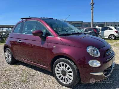 Usata Fiat 500 Riva 69 CV (50 kW) 2017 Viola Berlina