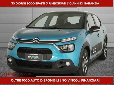 Usata Citroën C3 PureTech 110 CV (80 kW) 2021 Blu Utilitaria
