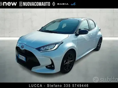 Usata Toyota Yaris Hybrid Style 116 CV (85 kW) 2023 Bianco Berlina