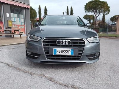 Usata Audi A3 Ambition 110 CV (80 kW) 2014 Grigio Berlina