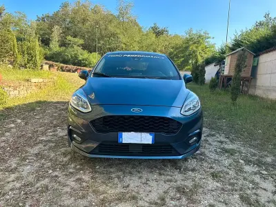 Usata Ford Fiesta ST-Line 86 CV (63 kW) 2019 Blu Utilitaria