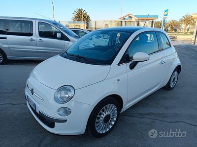 Usata Fiat 500 Lounge 69 CV (50 kW) 2008 Bianco Berlina