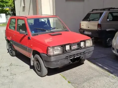 Usata Fiat Panda 54 CV (39 kW) 1995 Rosso Utilitaria