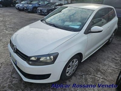 Usata VW Polo Trendline 60 CV (44 kW) 2011 Bianco pastello Berlina