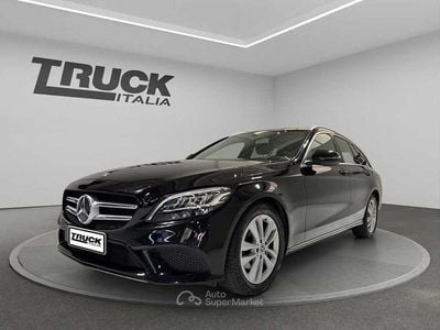 Usata Mercedes C220 194 CV (142 kW) 2019 Nero Station wagon
