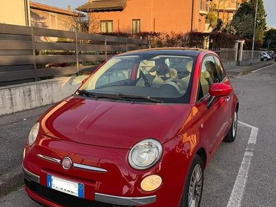 Usata Fiat 500 2009 Rosso Cabrio