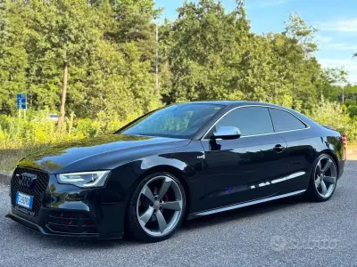 Usata Audi A5 S-Line 177 CV (130 kW) 2013 Nero Coupé