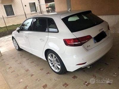 Usata Audi A3 2017 Bianco Berlina