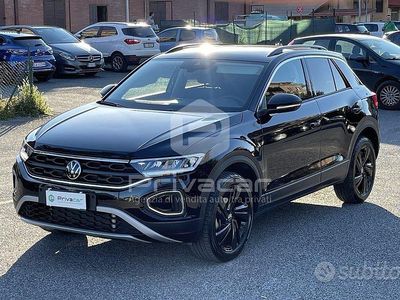 Usata VW T-Roc Sport 150 CV (110 kW) 2024 Nero SUV