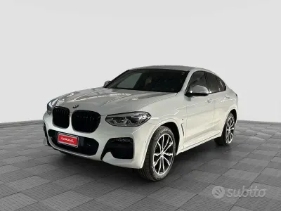 Usata BMW X4 M Sport 190 CV (139 kW) 2021 Bianco SUV