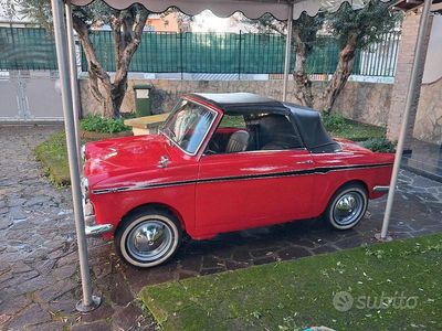Usata Autobianchi Bianchina 1960 Rosso Utilitaria