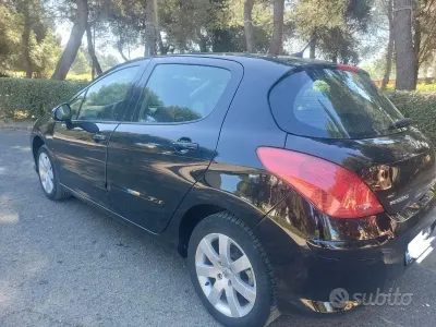Usata Peugeot 308 90 CV (66 kW) 2010 Nero Berlina