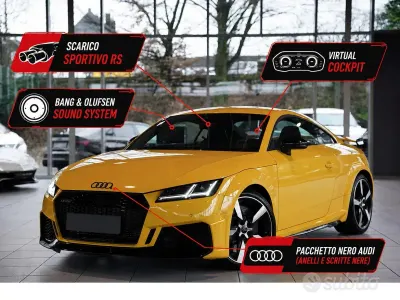 Usata Audi TT RS Ambiente 400 CV (294 kW) 2020 Giallo Coupé