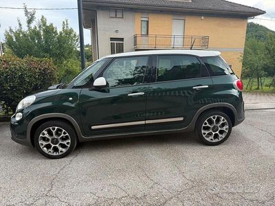 Usata Fiat 500L Trekking 95 CV (69 kW) 2016 Verde Monovolume