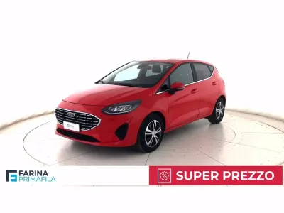 Usata Ford Fiesta Titanium 125 CV (91 kW) 2023 Rosso Utilitaria