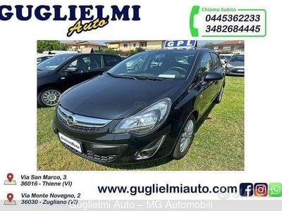 Usata Opel Corsa Edition 85 CV (62 kW) 2014 Nero Utilitaria