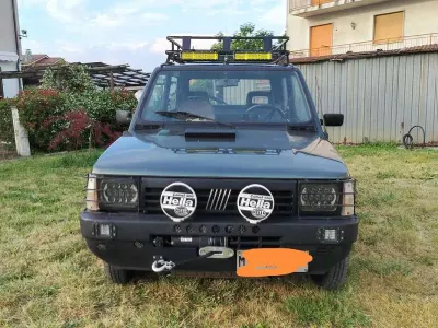 Usata Fiat Panda 4x4 50 CV (36 kW) 1988 Verde Utilitaria
