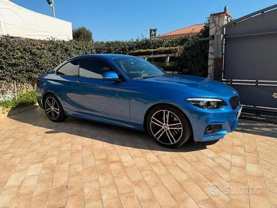 Usata BMW 230 M Sport 252 CV (185 kW) 2019 Blu Coupé