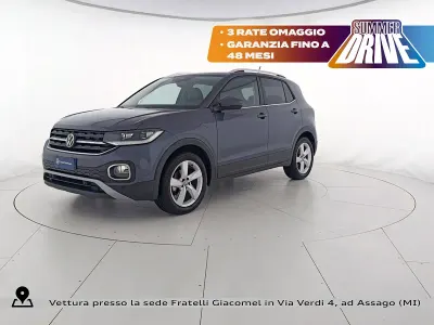 Usata VW T-Cross Advance 110 CV (80 kW) 2023 Smoky grey metallizzato SUV
