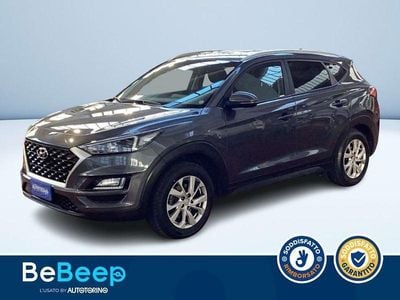 Usata Hyundai Tucson 116 CV (85 kW) 2018 Grigio metallizzato SUV