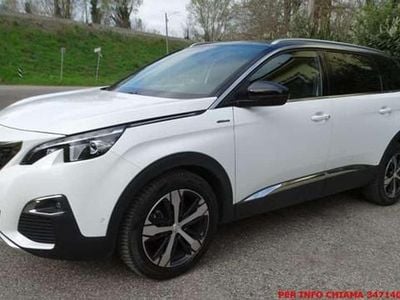 Usata Peugeot 5008 GT-line 131 CV (96 kW) 2018 Bianco Monovolume