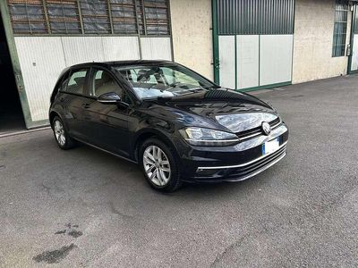 Usata VW Golf VII Trendline 116 CV (85 kW) 2018 Nero Berlina