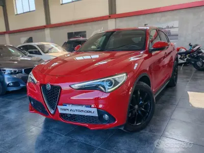 Usata Alfa Romeo Stelvio 190 CV (139 kW) 2022 Rosso SUV