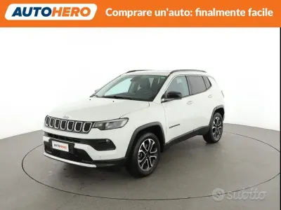 Occasion Jeep Compass Limited 131 ch (96 kW) 2021 Blanc SUV