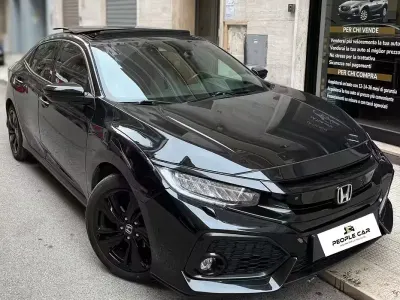 Usata Honda Civic Executive 129 CV (94 kW) 2017 Nero Berlina
