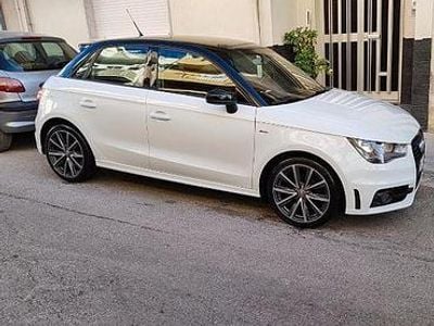 Usata Audi A1 S-Line 90 CV (66 kW) 2015 Bianco Utilitaria