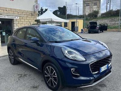 Usata Ford Puma S 125 CV (91 kW) 2022 Blu SUV