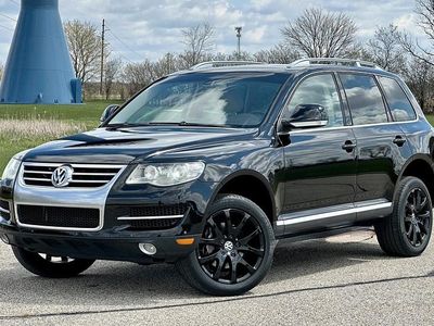 Usata VW Touareg 240 CV (176 kW) 2008 Nero SUV